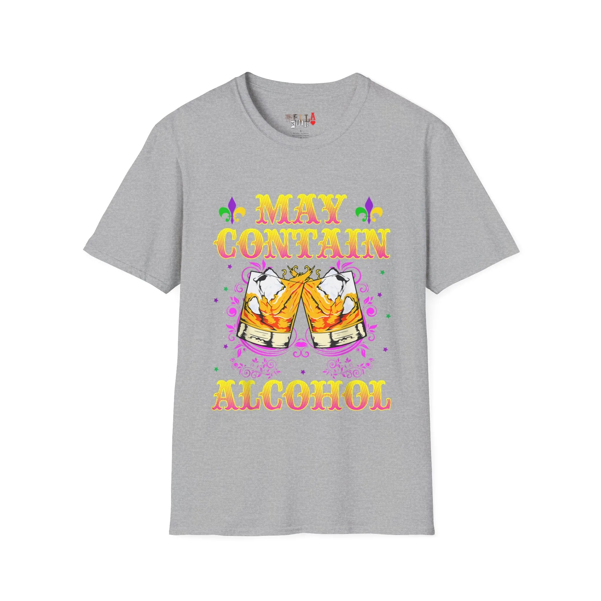 May Contain Alcohol Unisex Softstyle T-Shirt