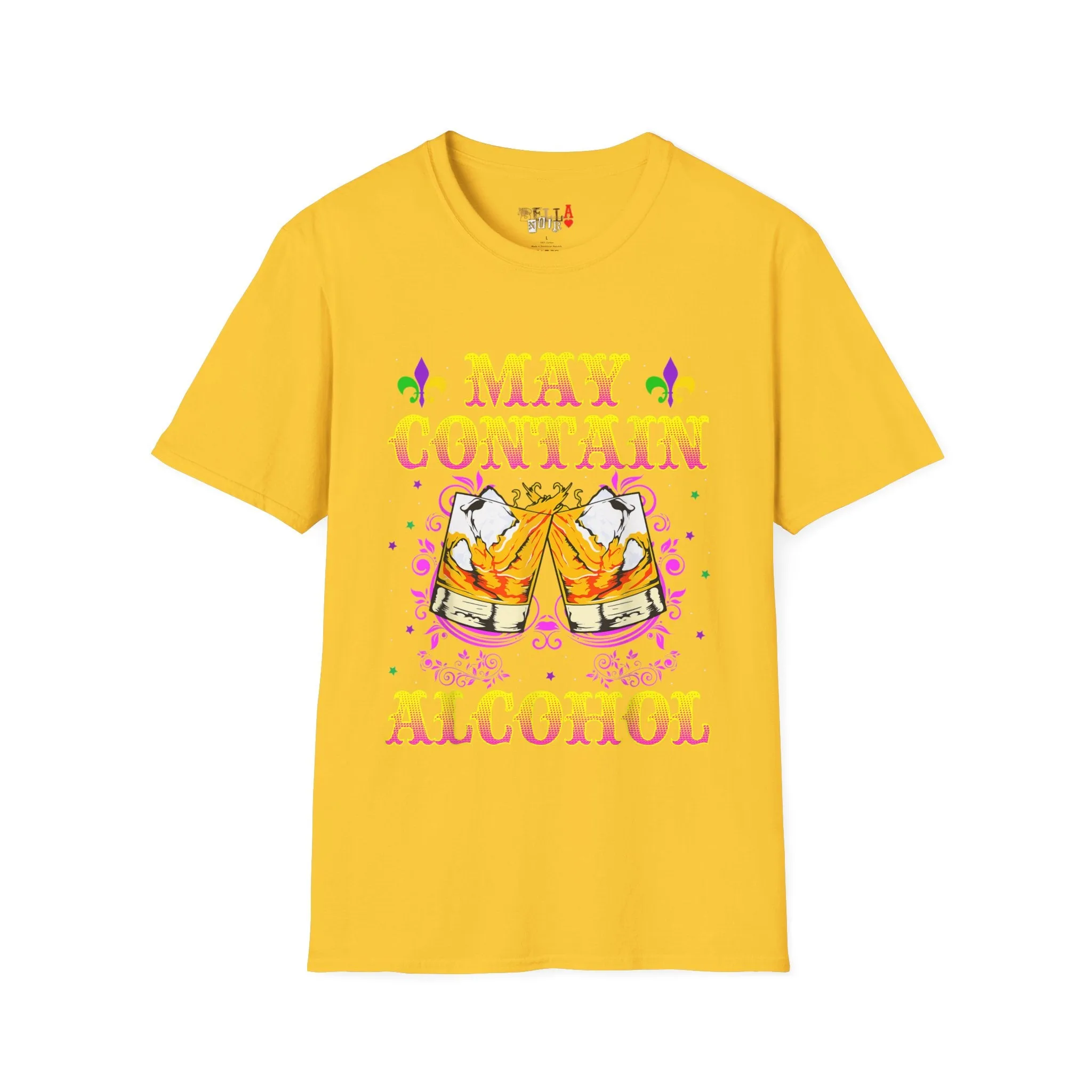 May Contain Alcohol Unisex Softstyle T-Shirt