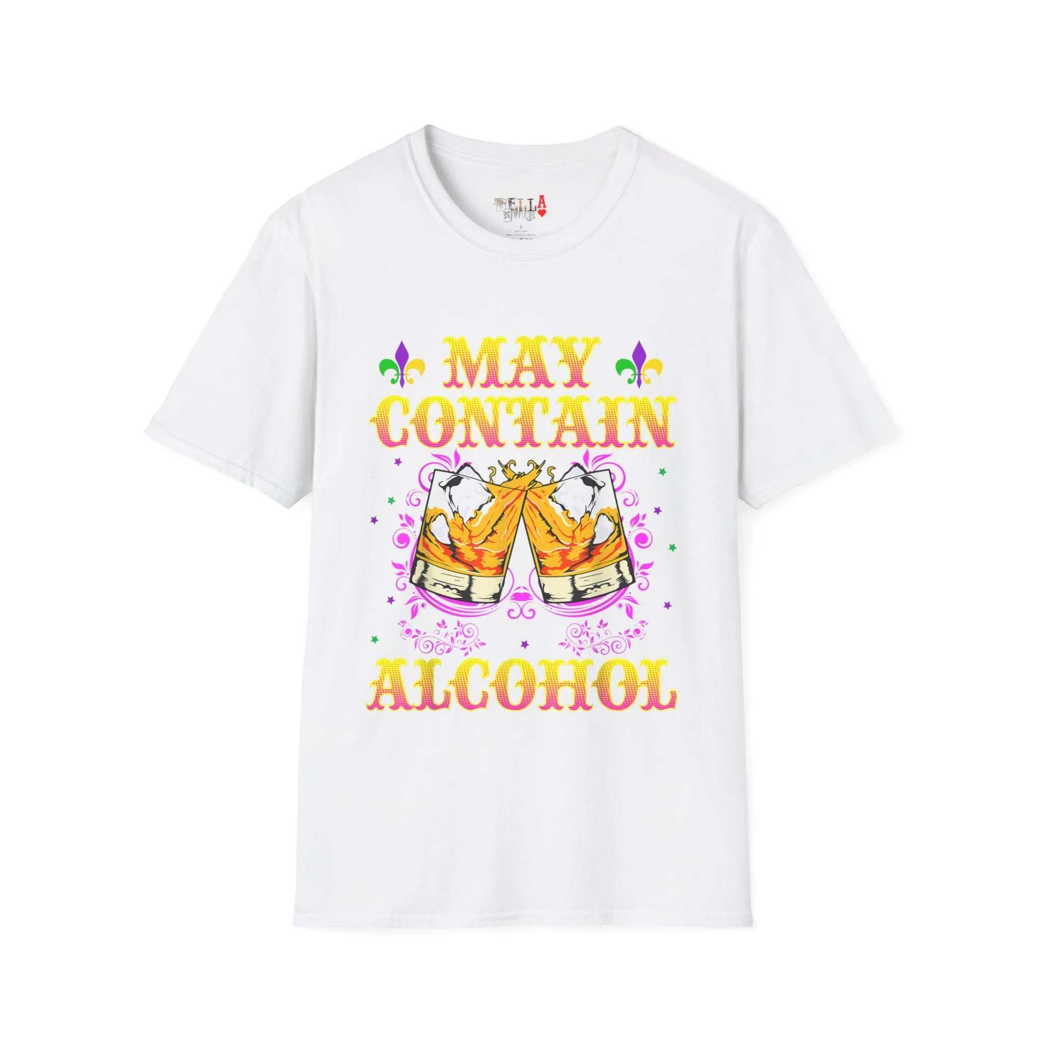May Contain Alcohol Unisex Softstyle T-Shirt