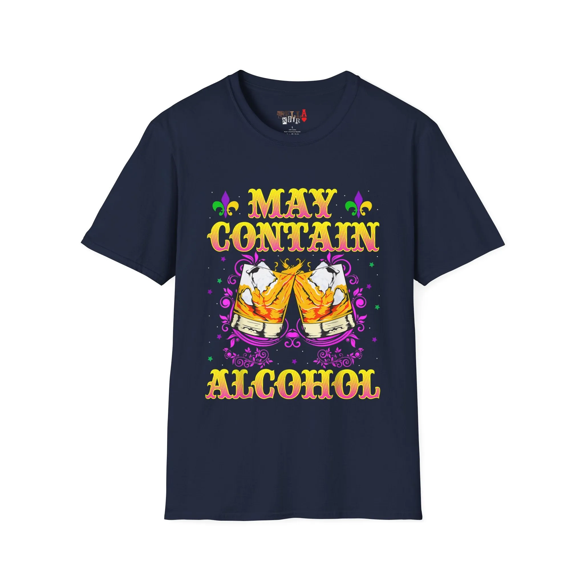 May Contain Alcohol Unisex Softstyle T-Shirt