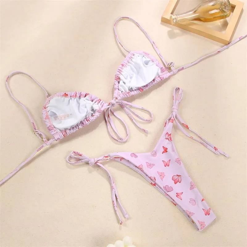 Megan Butterfly Bikini Set