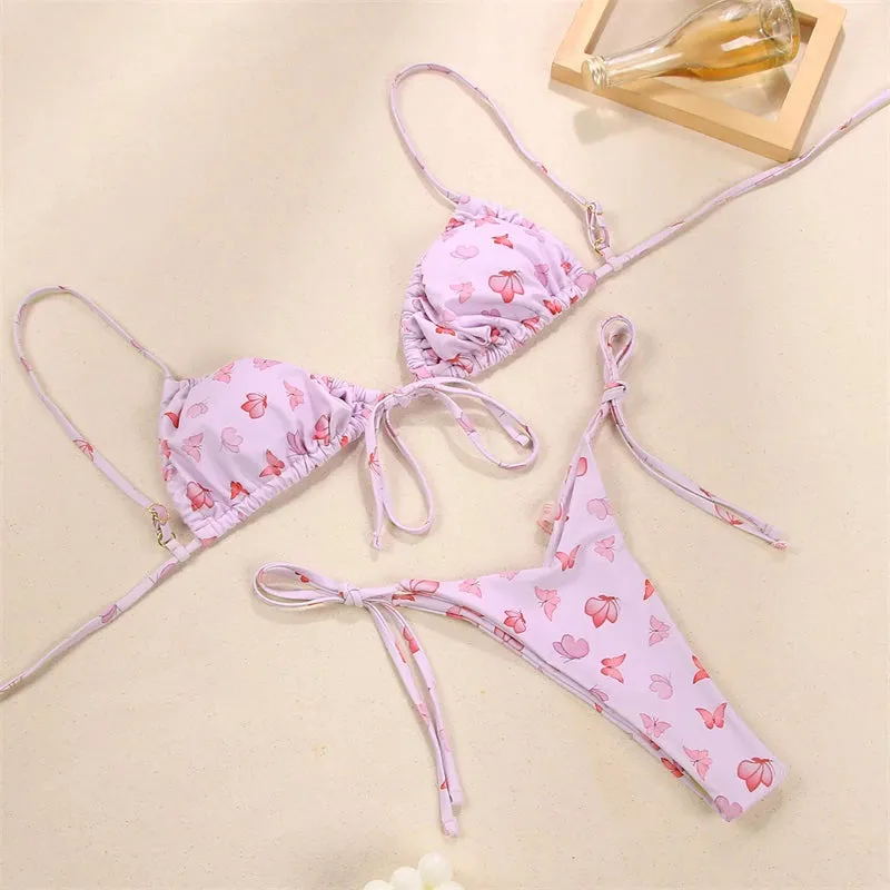 Megan Butterfly Bikini Set