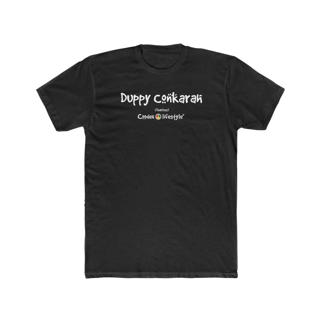 Men's Cotton Crew Tee (YuhDunKnow-BLU)