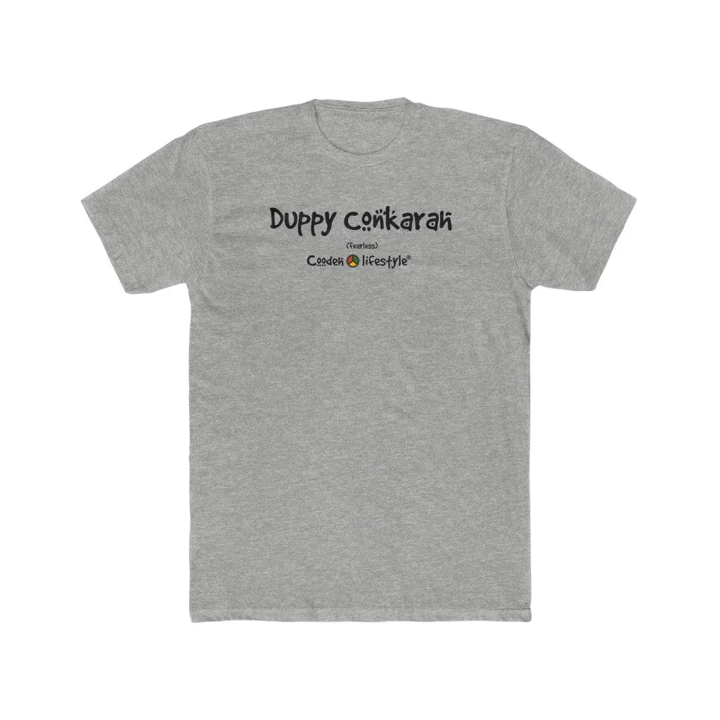 Men's Cotton Crew Tee (YuhDunKnow-BLU)