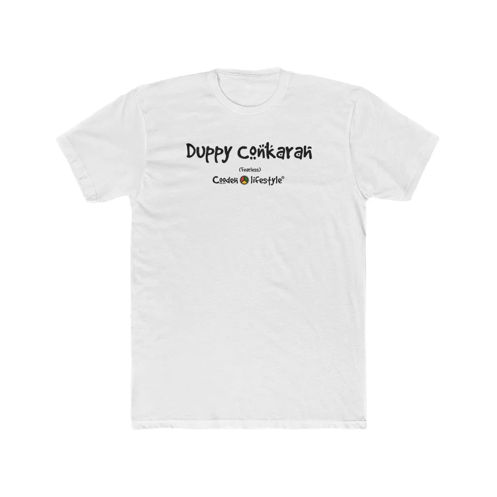 Men's Cotton Crew Tee (YuhDunKnow-BLU)