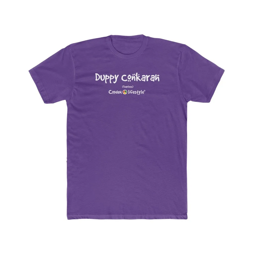 Men's Cotton Crew Tee (YuhDunKnow-BLU)