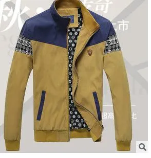 Men's Fall Casual Fashion Zip Jacket