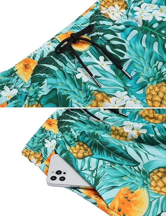 Men's Luxury Casual Short Sleeve Hawaiian Shirt Set by Daupanzees