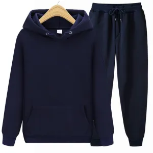 Men's Sets Hoodies Pants Autumn Winter Hooded Sweatshirt Sweatpants
