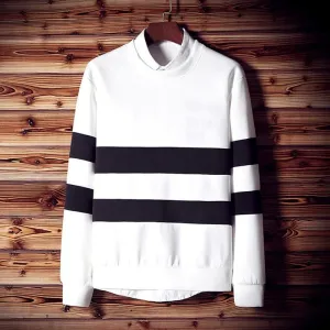 Men's Striped Casual Sweater