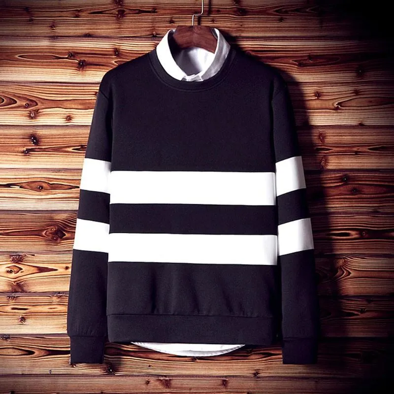 Men's Striped Casual Sweater