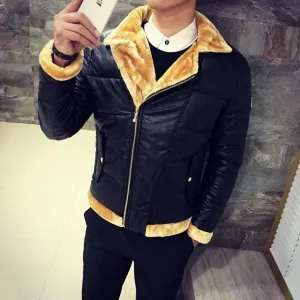 Men's Thick Winter Jacket Up To Size 5XL