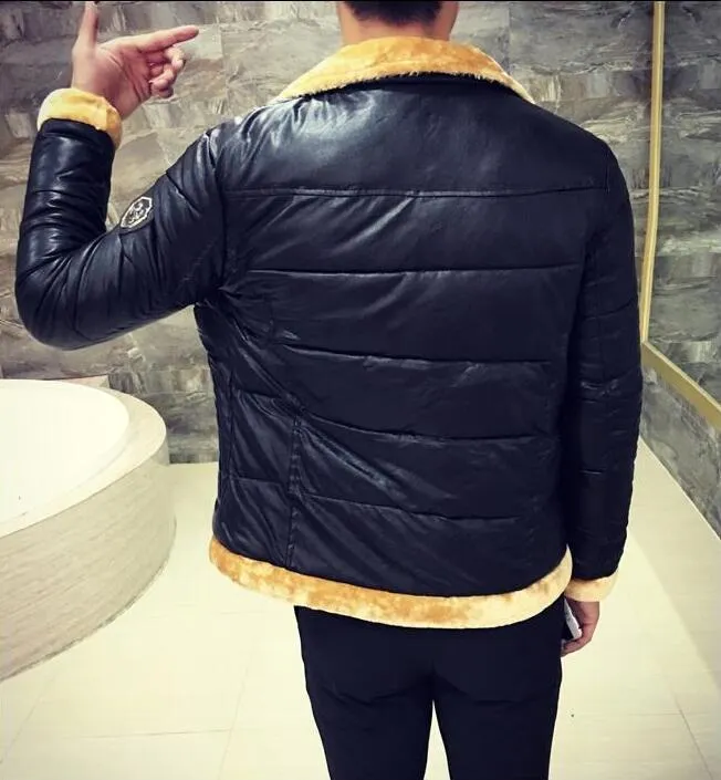 Men's Thick Winter Jacket Up To Size 5XL
