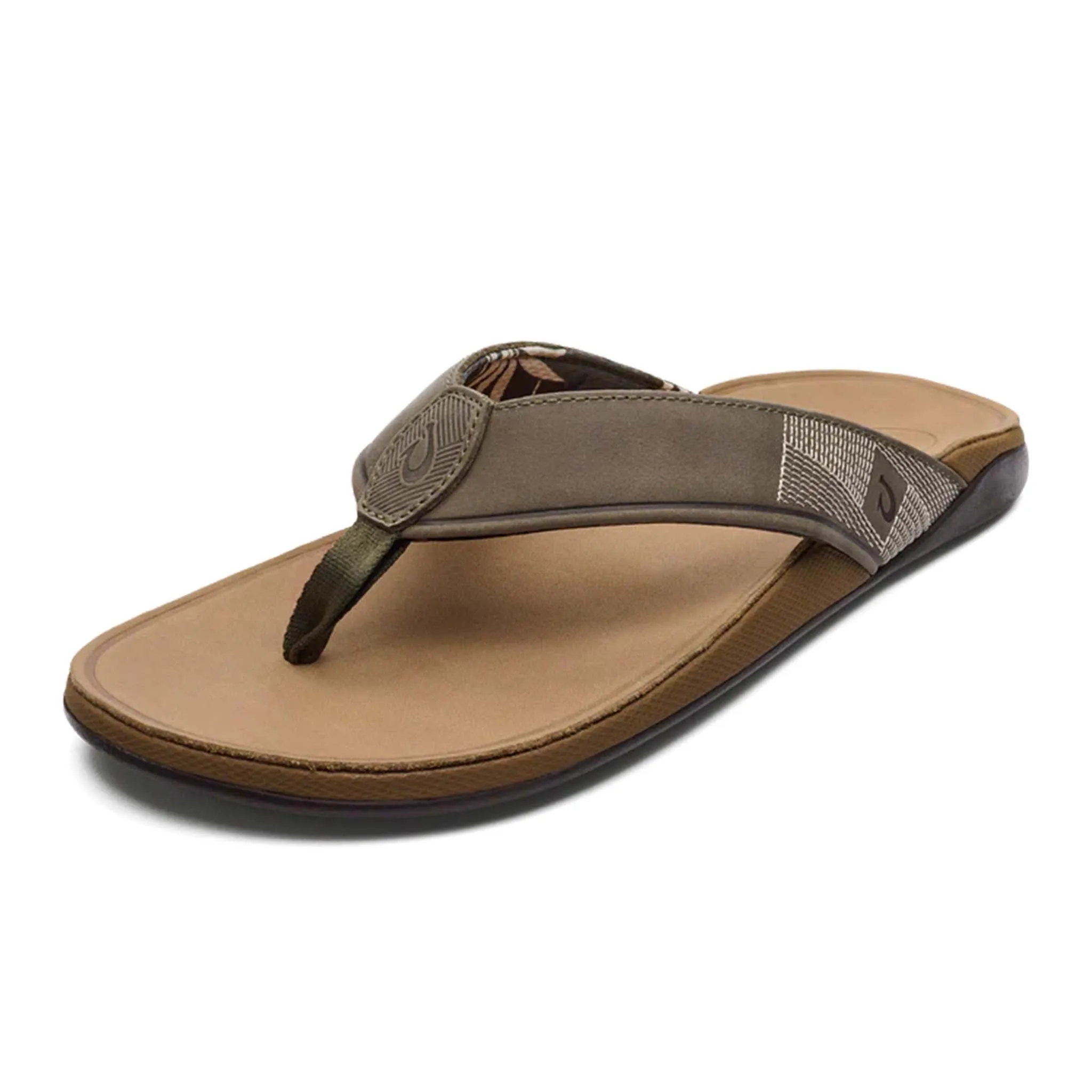 Men's Tuahine Sandals in Hunter and Golden Sand
