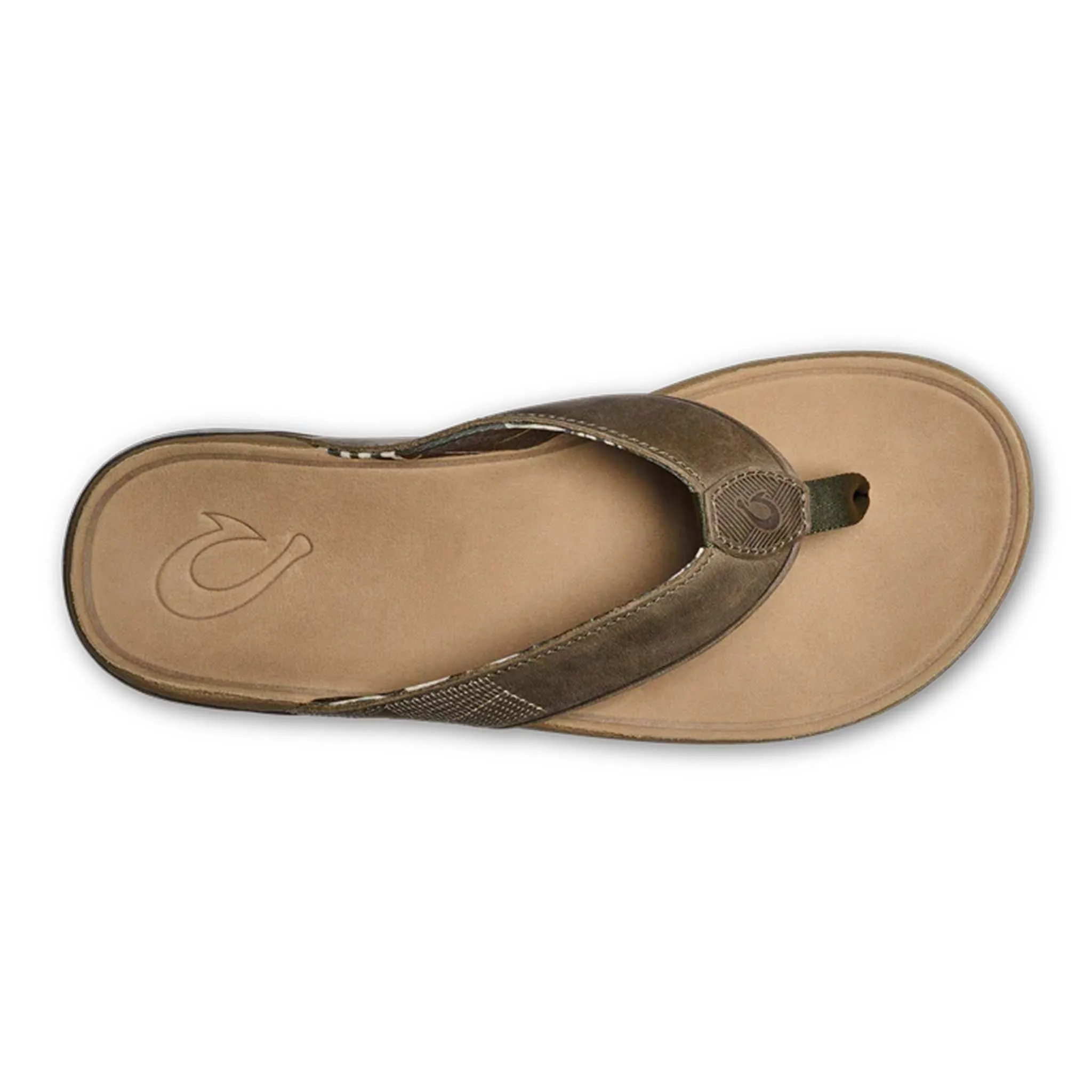 Men's Tuahine Sandals in Hunter and Golden Sand