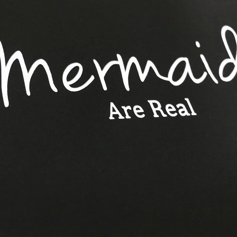 'Mermaids Are Real' Crop T-Shirt