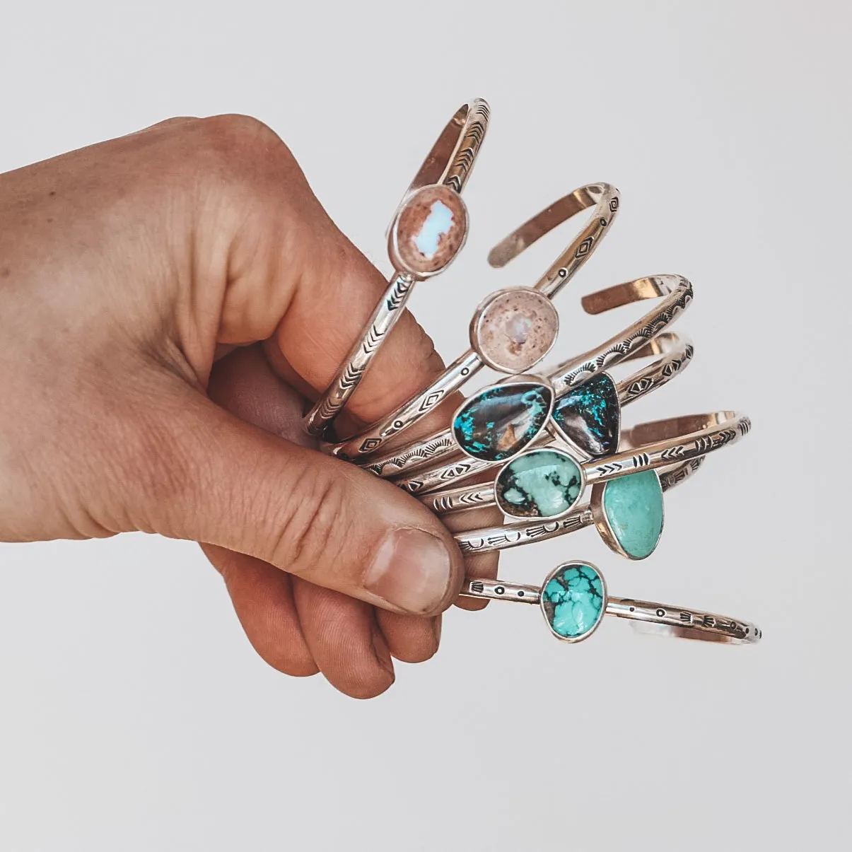 Mexican Opal Cuff #2