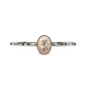 Mexican Opal Cuff #9 - Mixed Metals