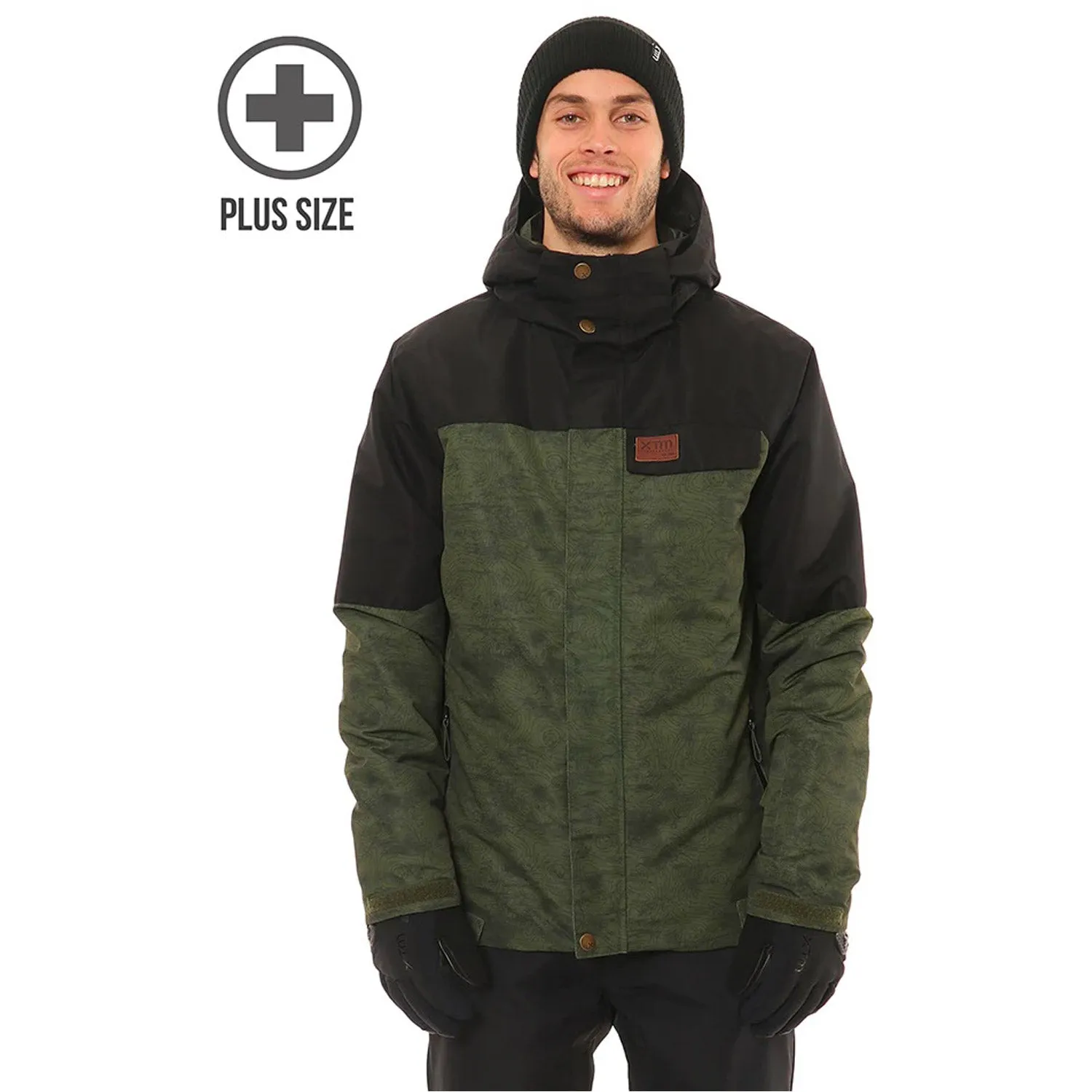 Miles II Plus Size Men's Snow Jacket