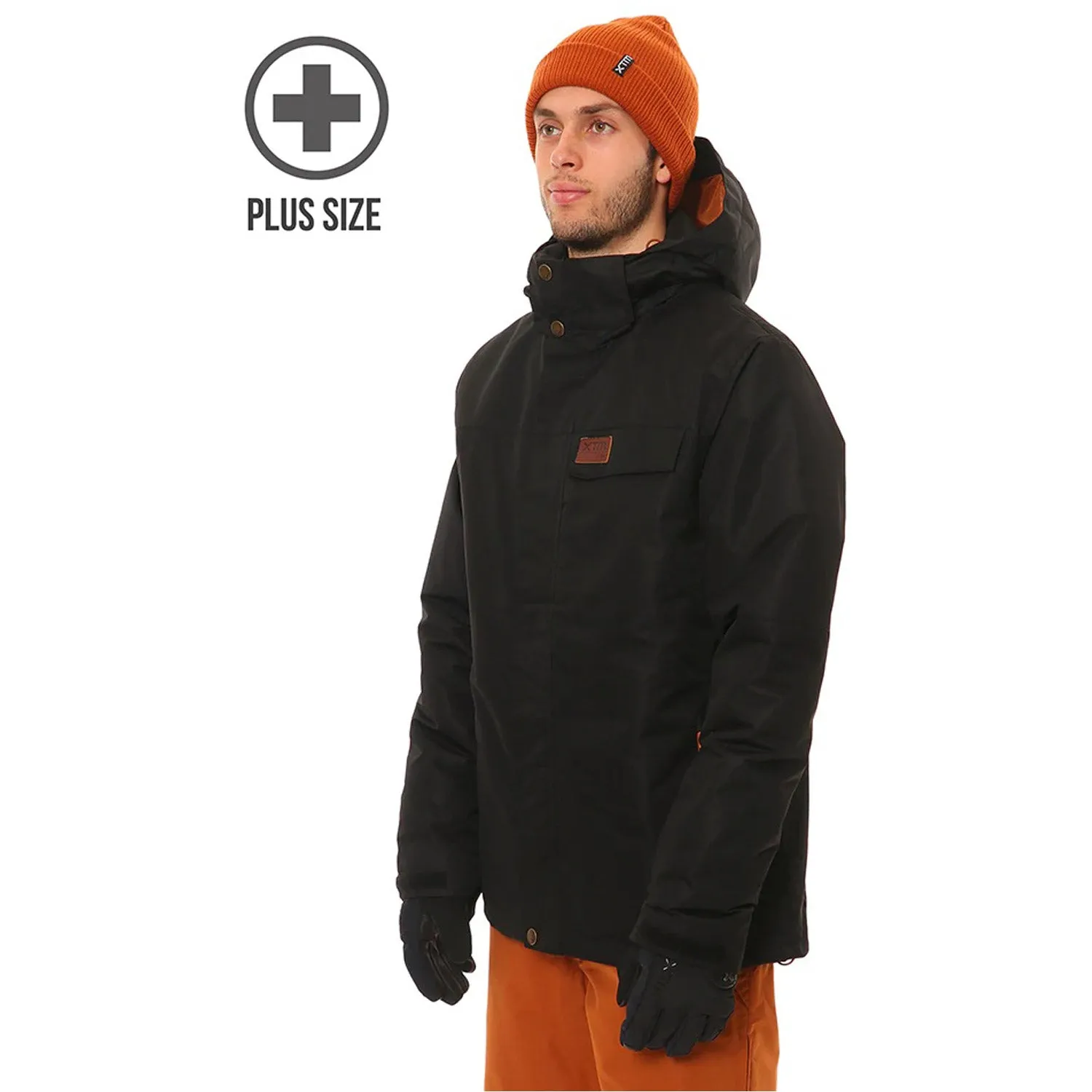 Miles II Plus Size Men's Snow Jacket