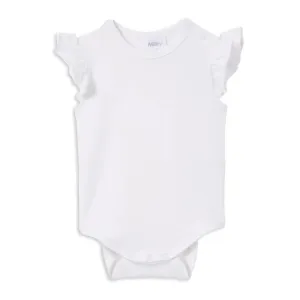 MILKY DETAIL FRILL BUBBYSUIT