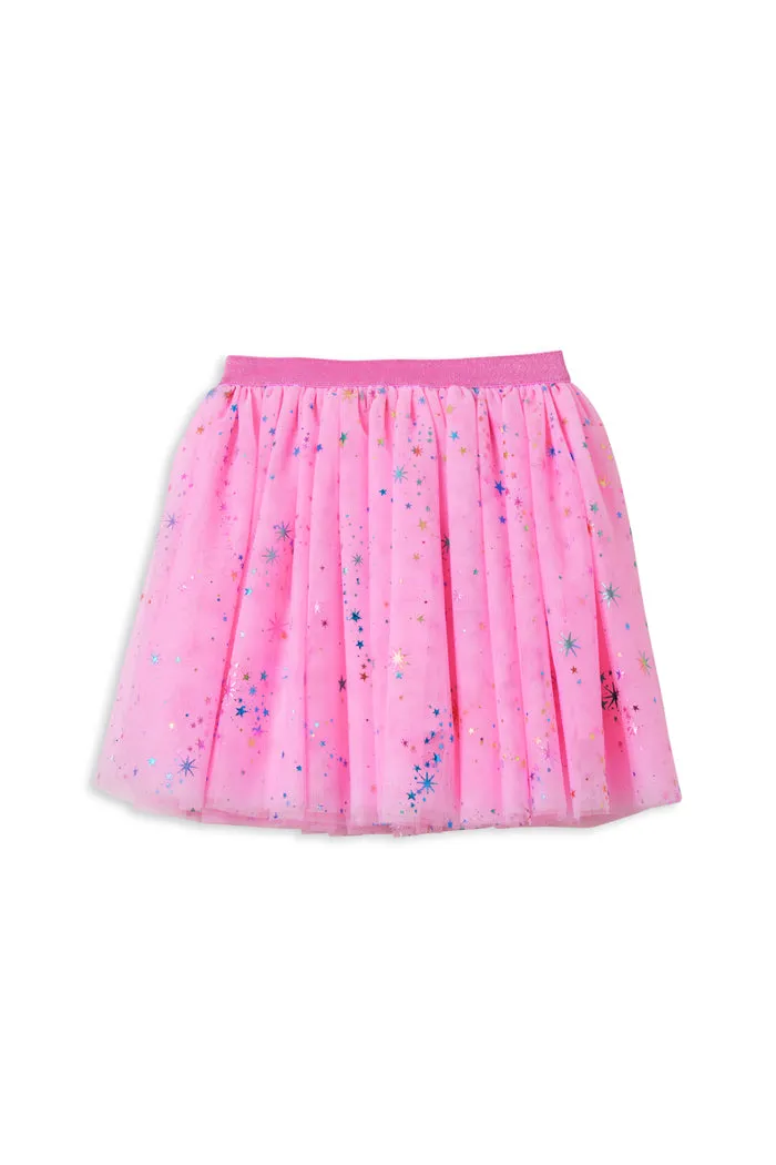 Milky | Rainbow Foil Tutu Skirt | Size 2-7