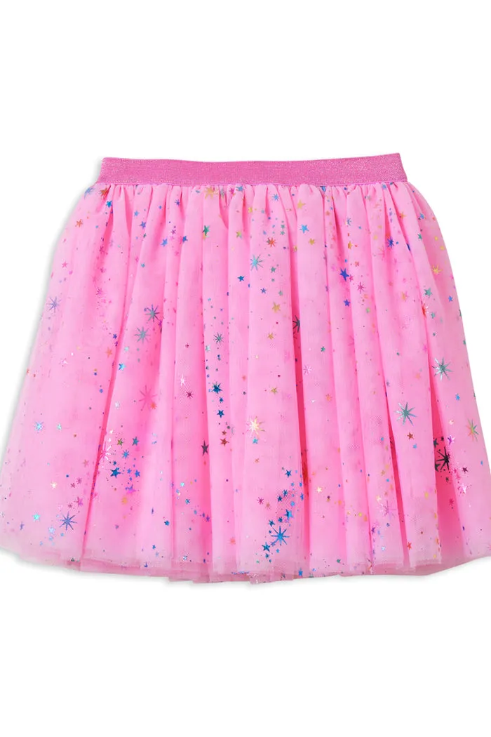 Milky | Rainbow Foil Tutu Skirt | Size 2-7