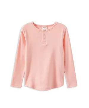 Milky - Whisper Rose Henley - Rose