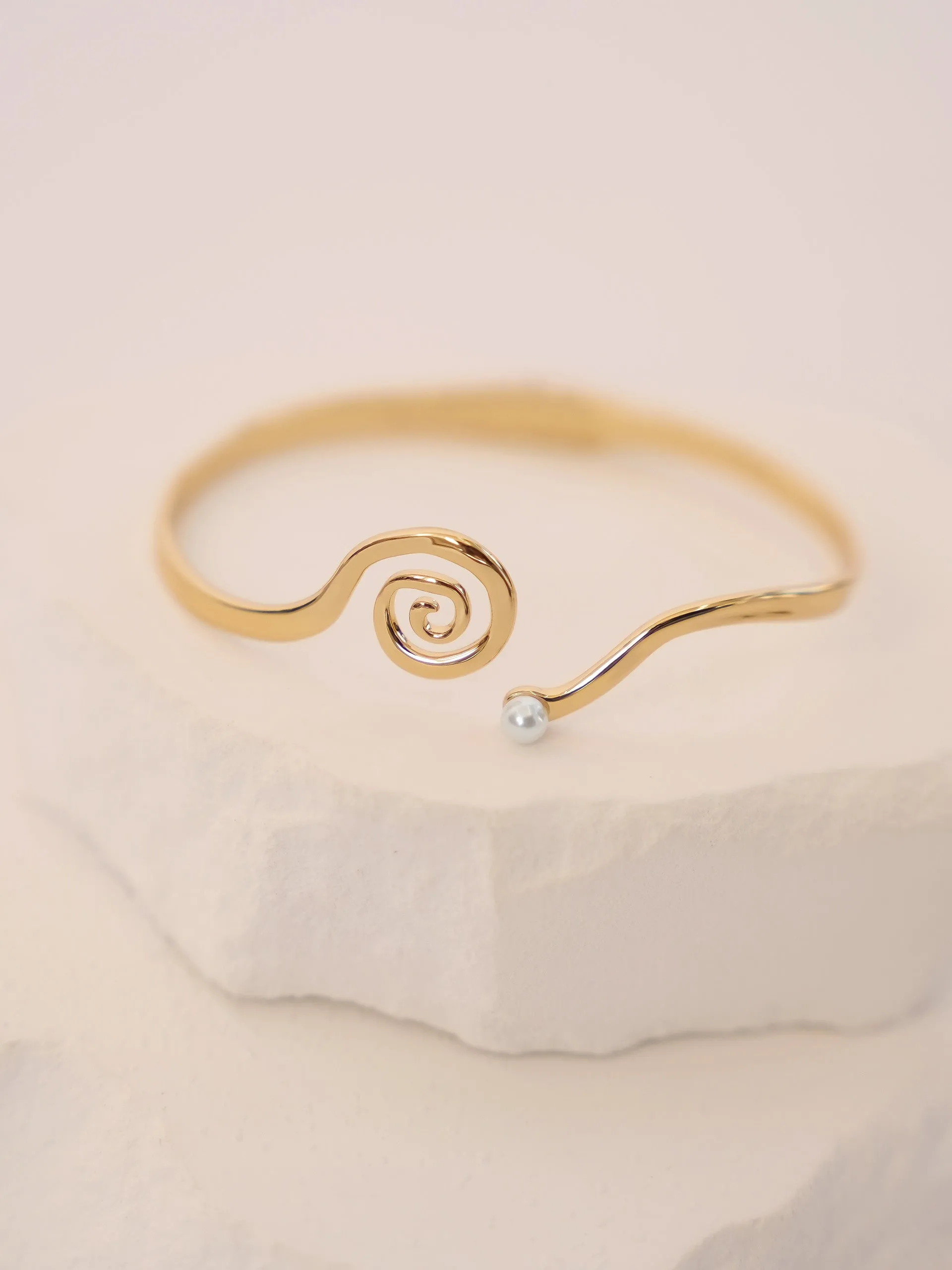 Mini Aura Swirl Cuff
