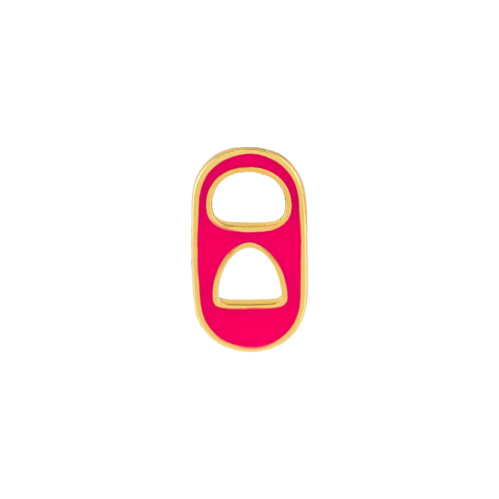 Mini Enamel Soda Can Top Charm