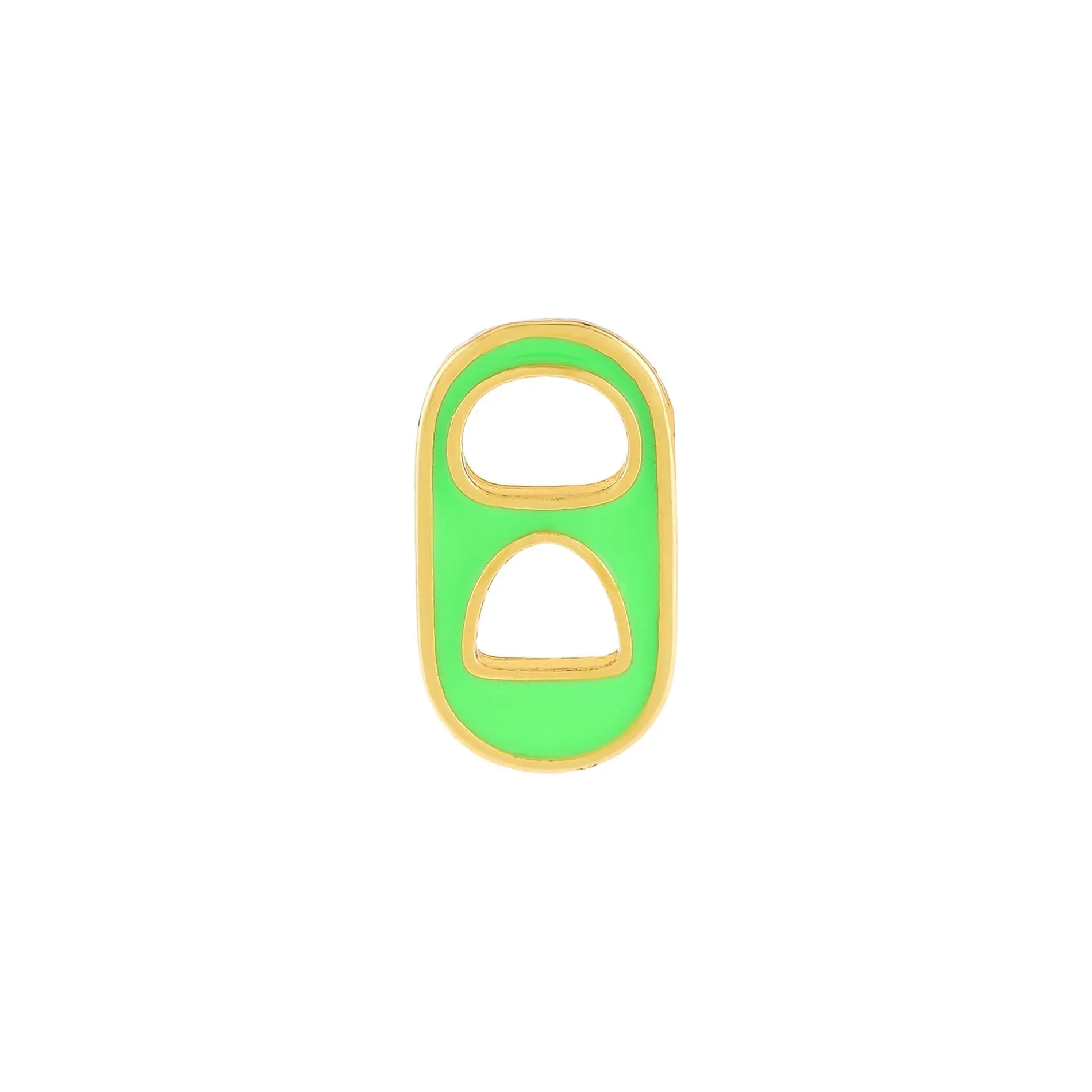 Mini Enamel Soda Can Top Charm