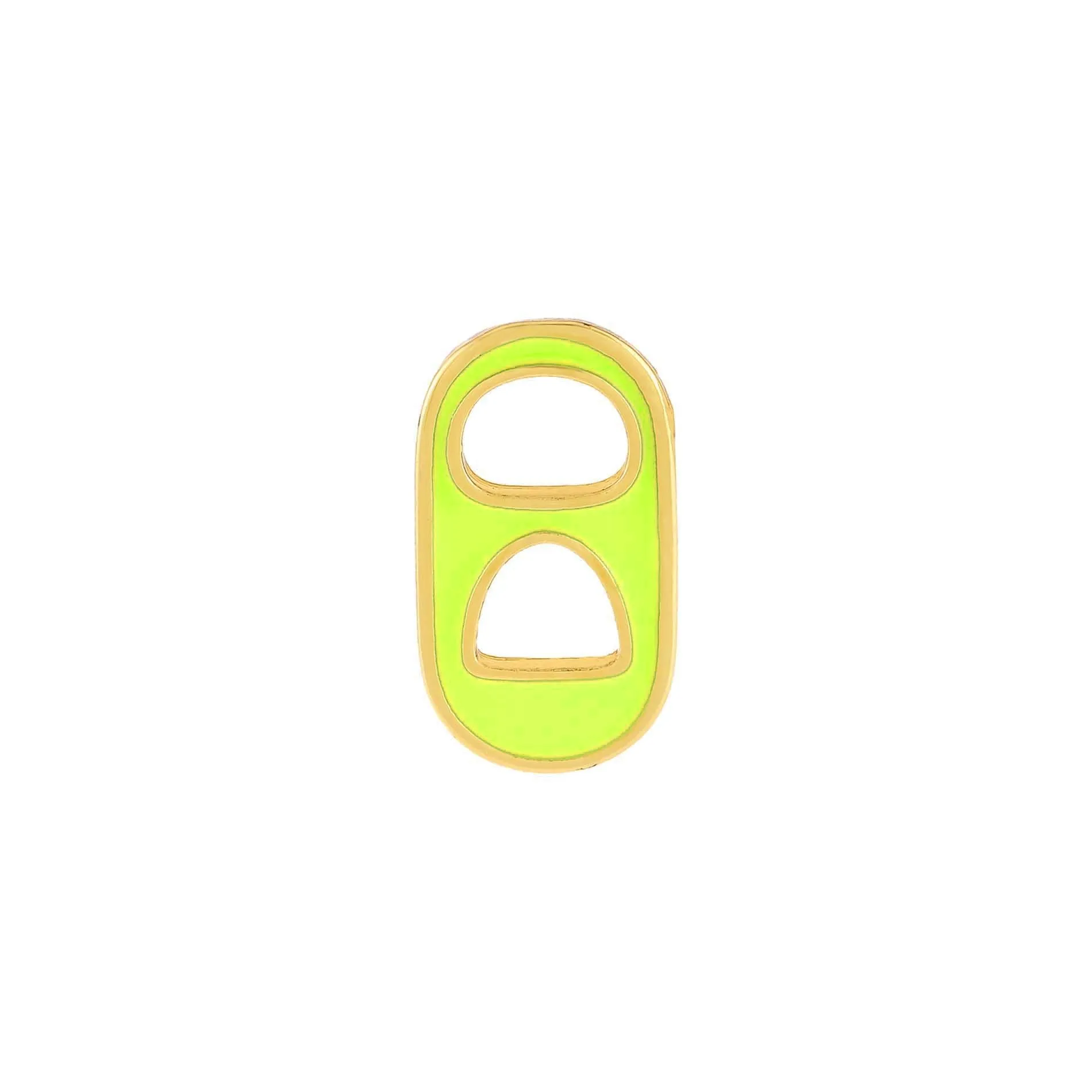 Mini Enamel Soda Can Top Charm
