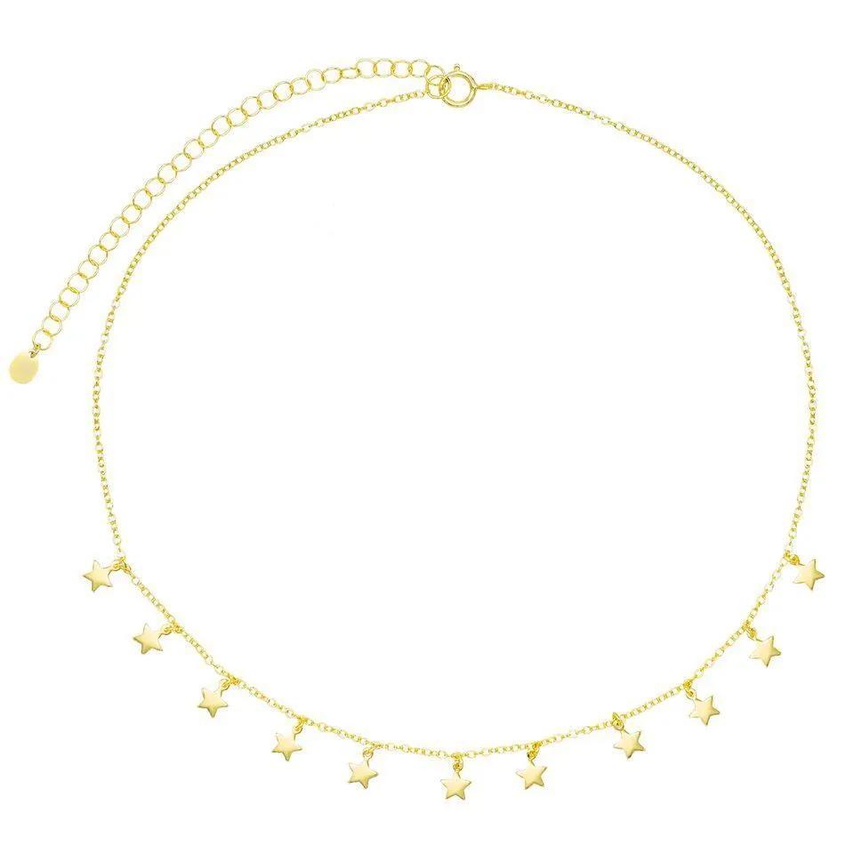Mini Hanging Stars Choker