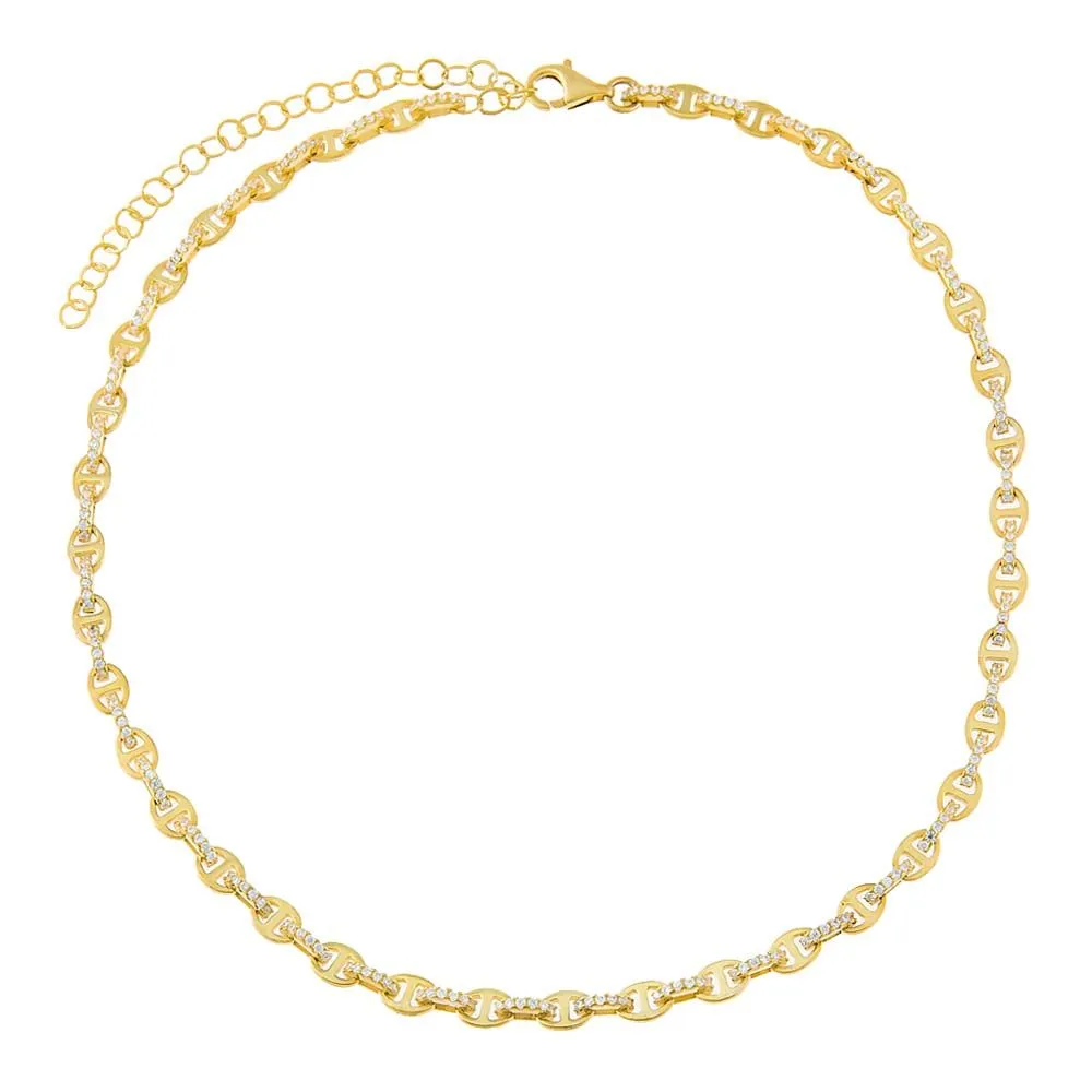 Mini Mariner Pavé Choker