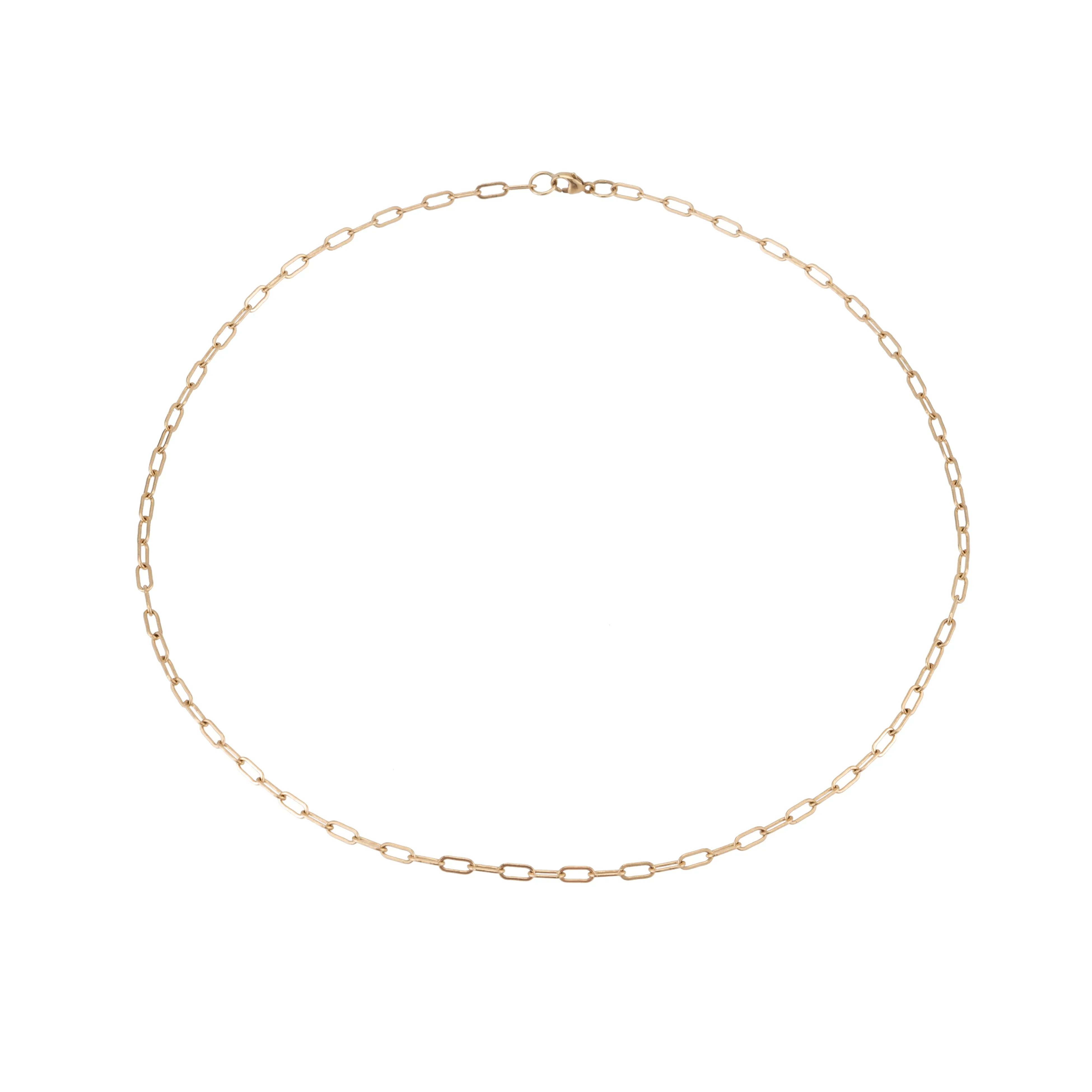 Mini Rectangle Choker - Gold