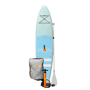 Moai All Around Beach Vibes 11' x 32 Inflatable Paddle Board Package Ocean