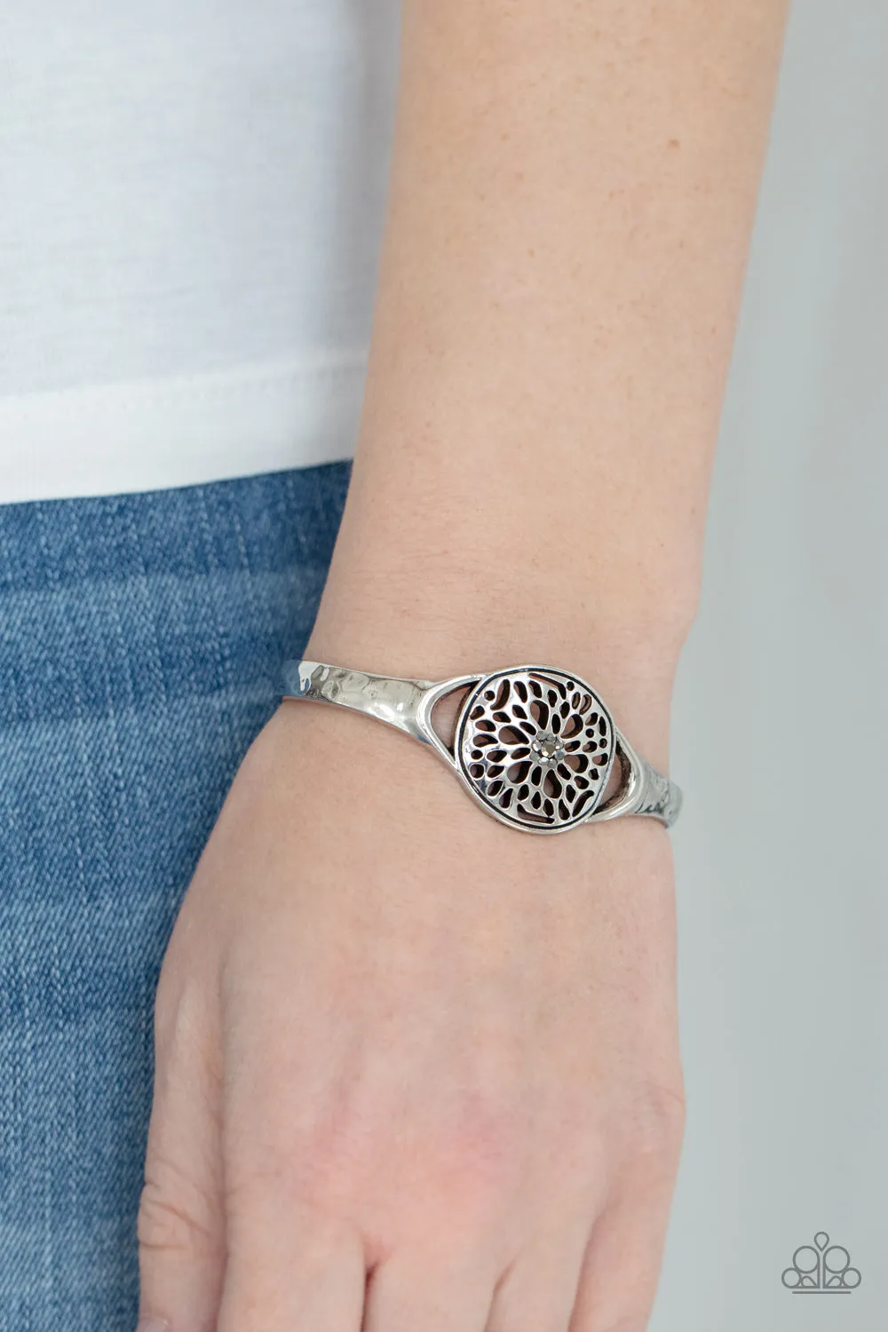 Modern Meadow - Silver Bracelet