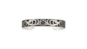 Montana Leathercut Riveted Knot Cuff Bracelet