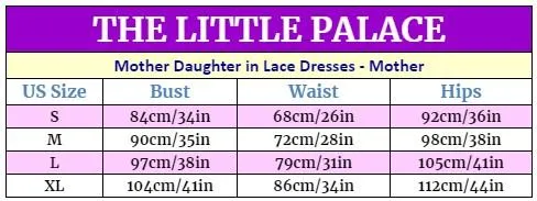 Mother Daughter in Lace Endemble