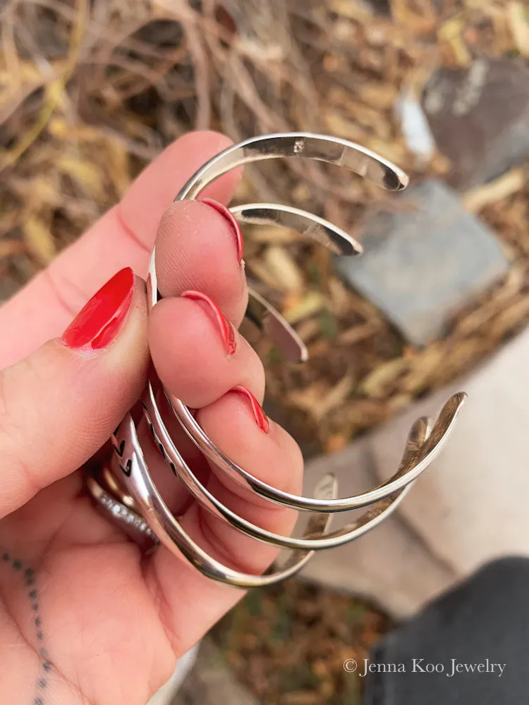 Moving Forward Cuff {S,M,L} | Made To Order