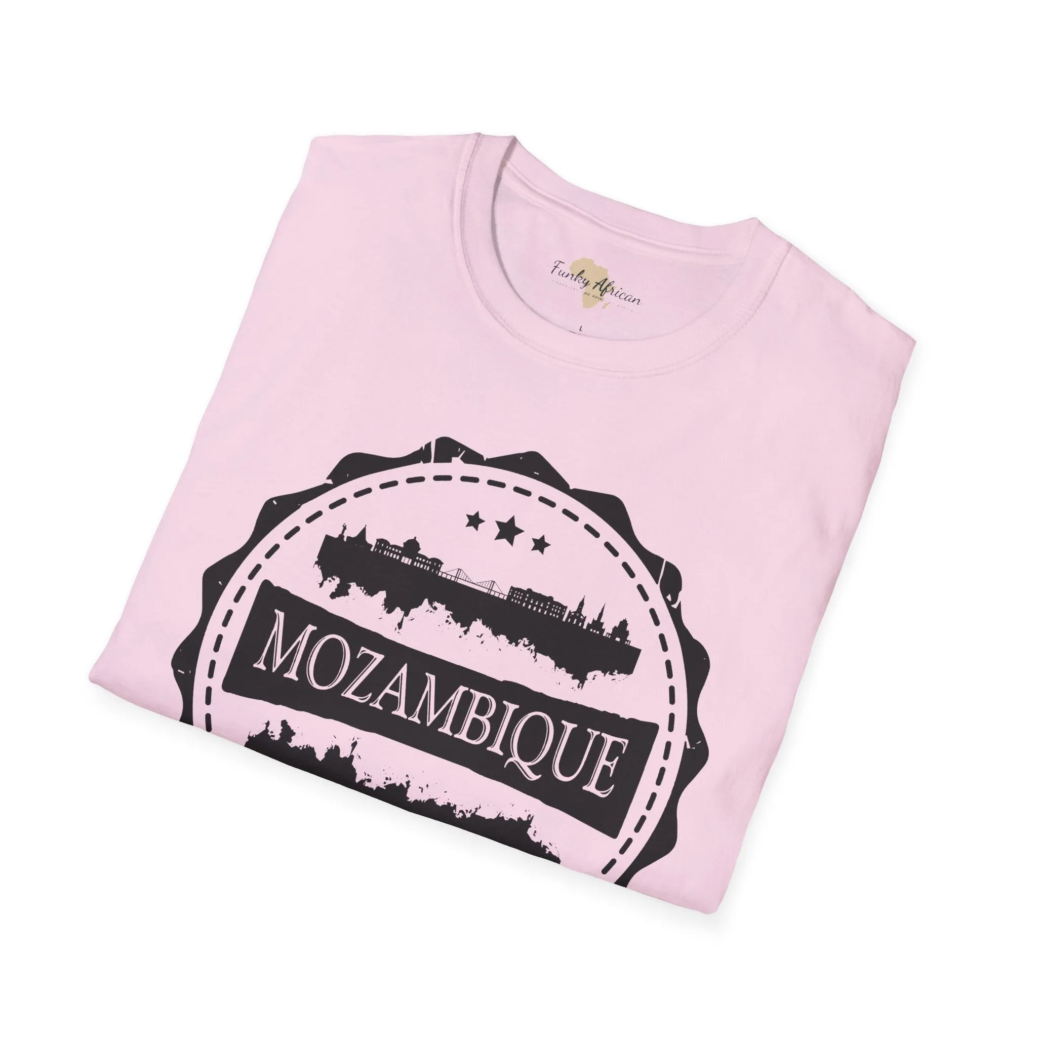Mozambique Stamp unisex tee