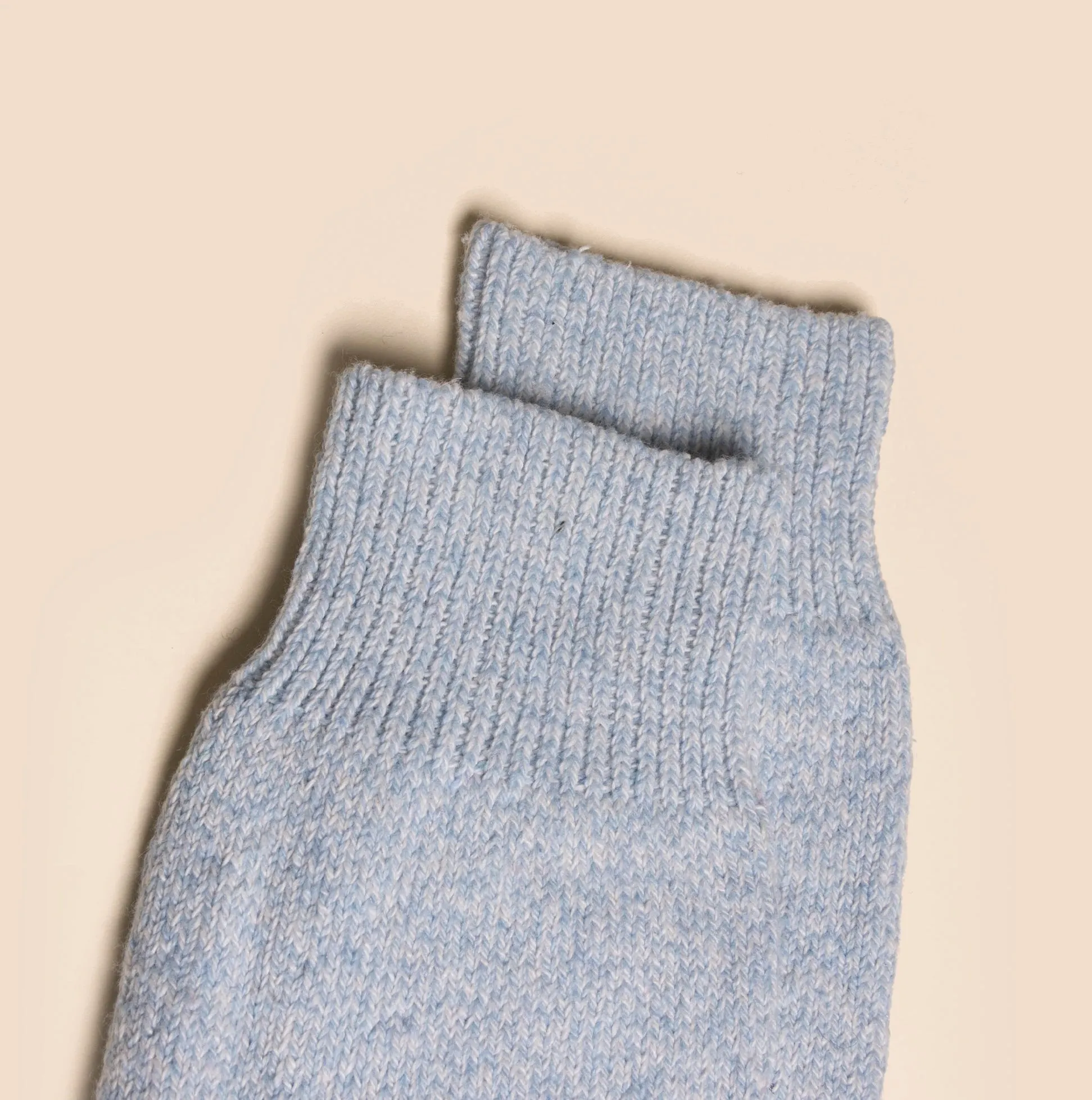 Mud Dogs 34SED060 Womens Wellington Boot Socks Light Blue