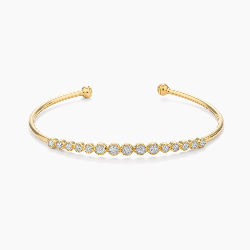Multi Circle Cuff Bracelet