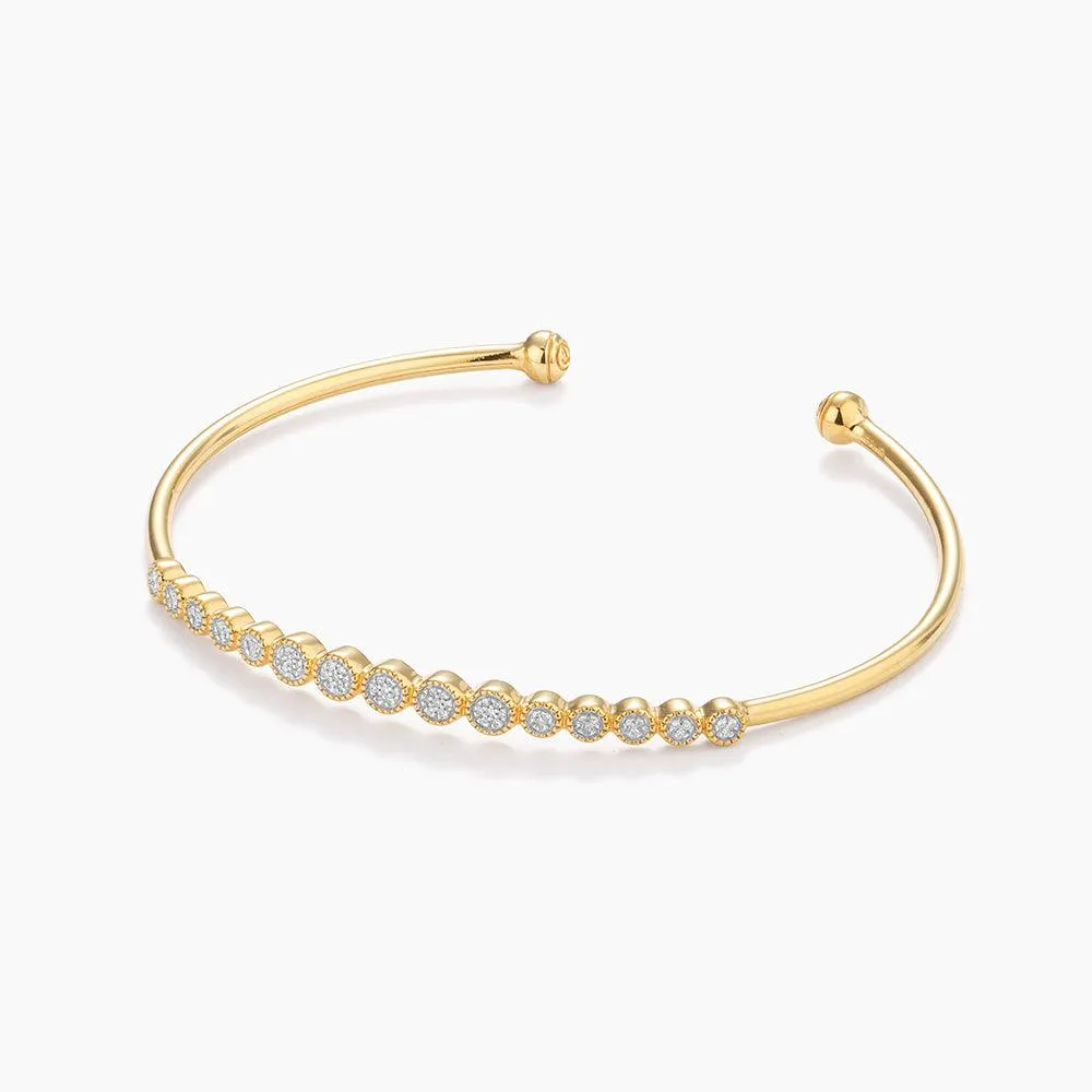 Multi Circle Cuff Bracelet