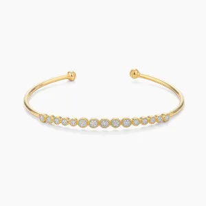 Multi Circle Cuff Bracelet