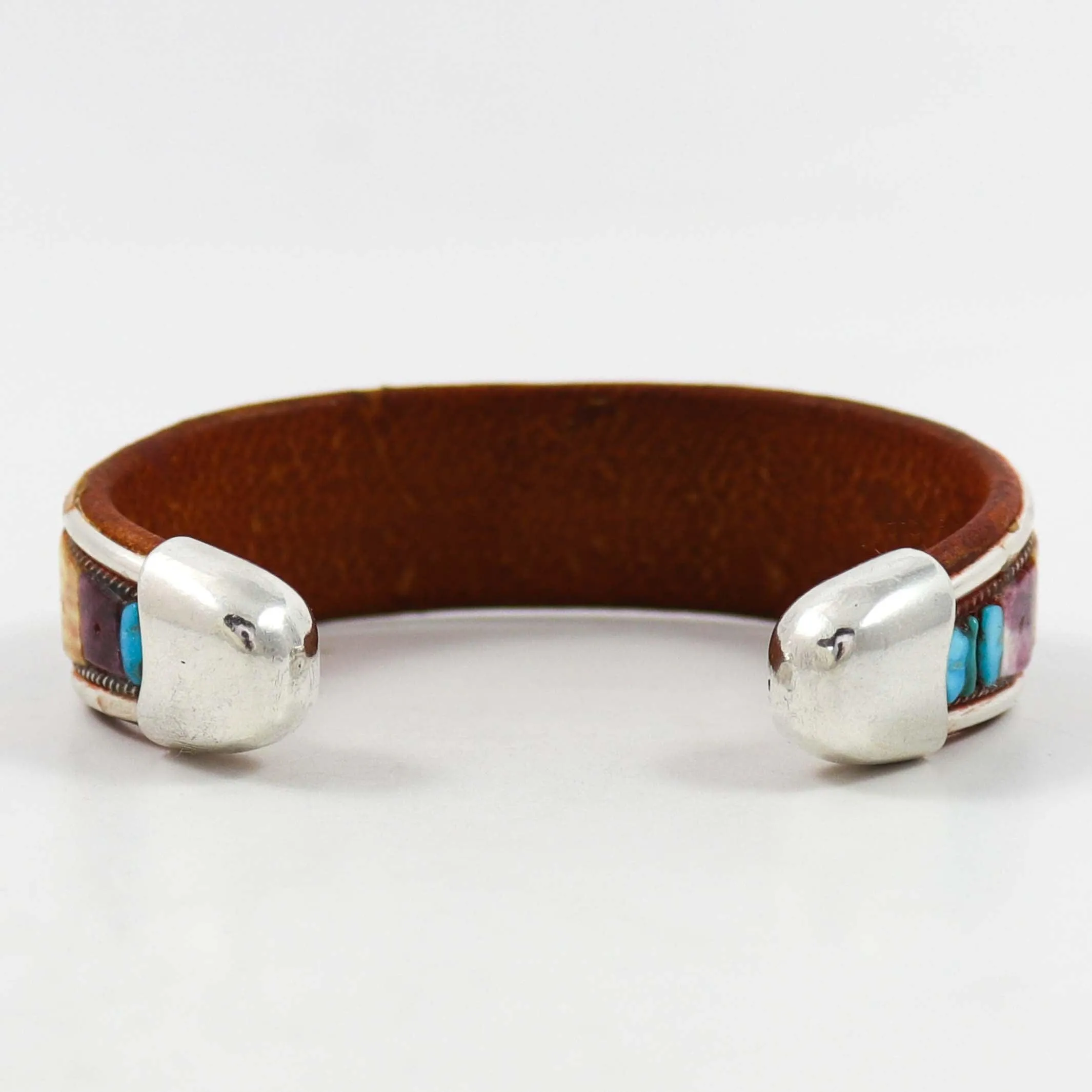 Multi-Stone Inlay Cuff