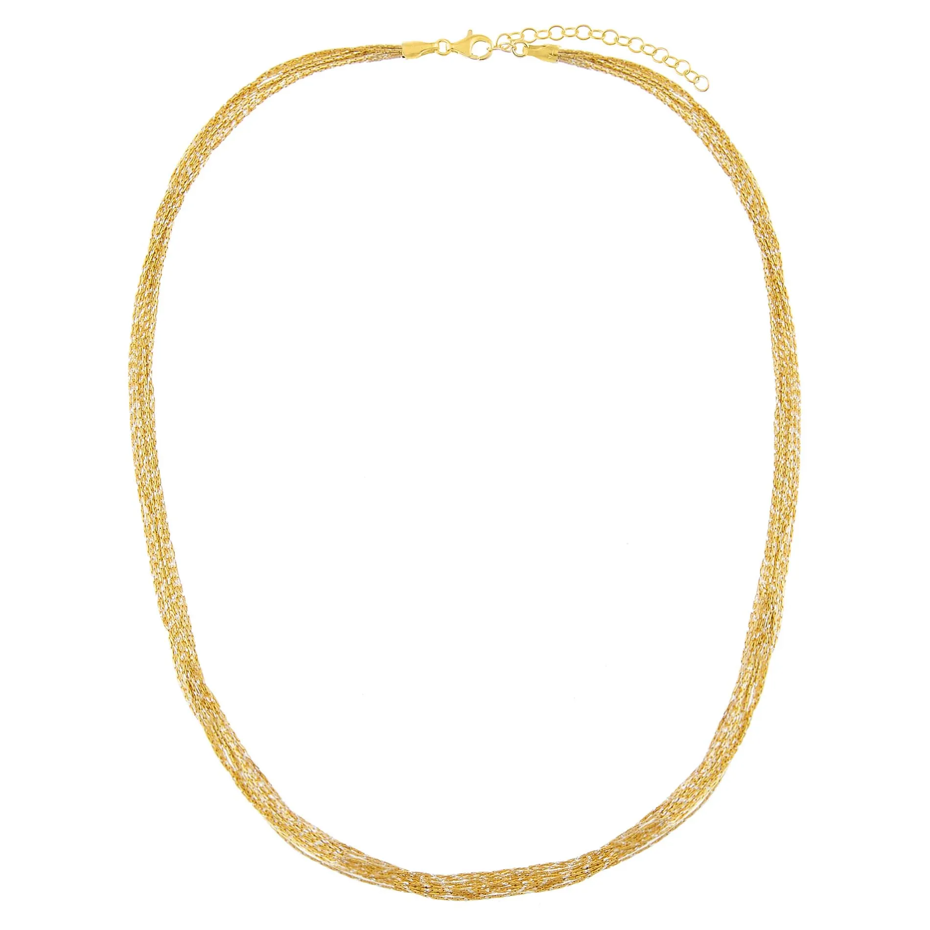 Multi Strand Chain Necklace