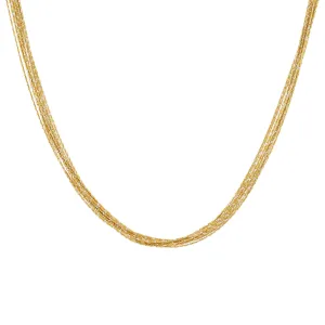 Multi Strand Chain Necklace