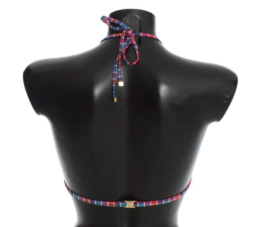Multicolor Bikini Top Bra Swimwear Beachwear