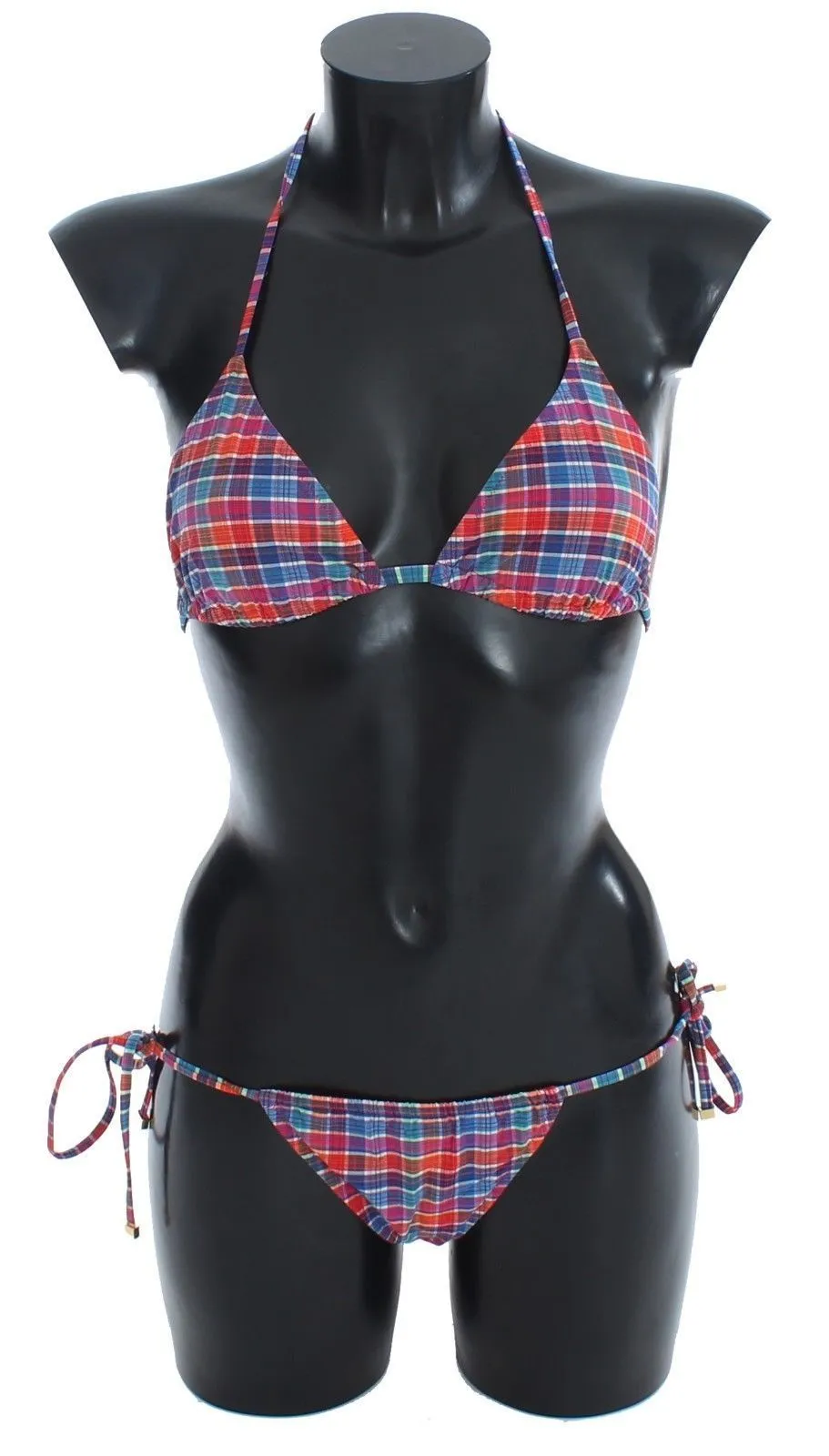 Multicolor Two Piece Swimsuit Bikini Beachwear